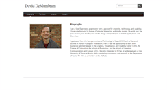 Desktop Screenshot of demumbrum.com